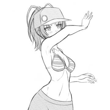 夏服の夏樹大好き ☺️⛱️