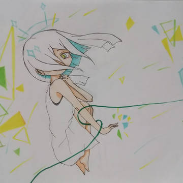楽に描いたのと頑張って描いたイラスト色々。