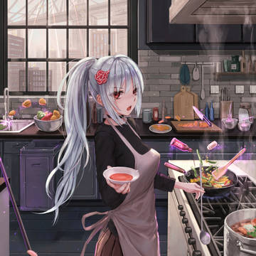 Psychokinesis kitchen