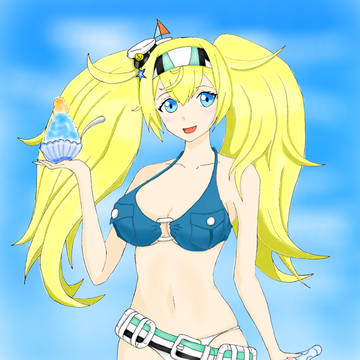 「か、かき氷はいかがですか？」