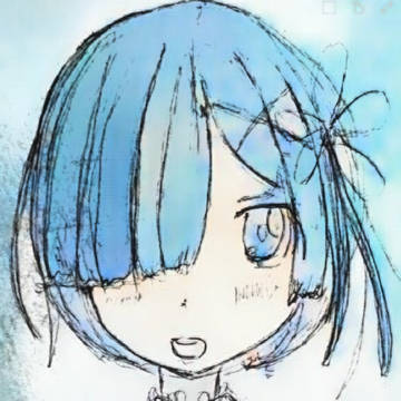 Reゼロ　レム落書き