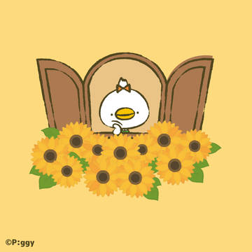 ひまわりと