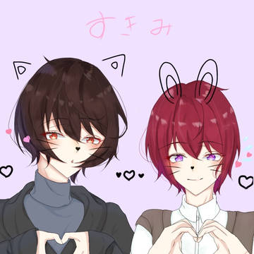 プリクラ風にりつかさ