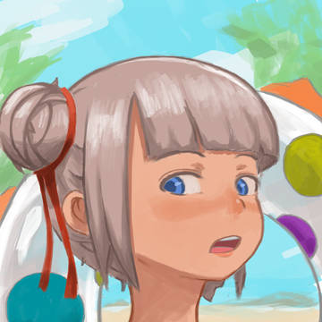 Sunburn girl