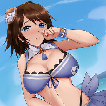 水着の三原城