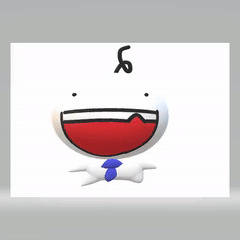 初めての3Dモデル(動く)