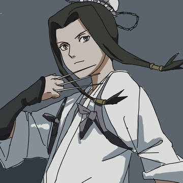 白 漂泊武士