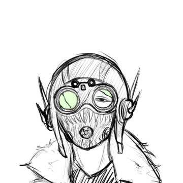初描きオクタン