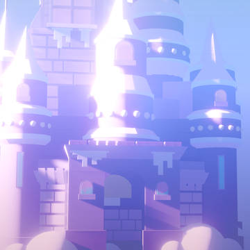 Pastel castle