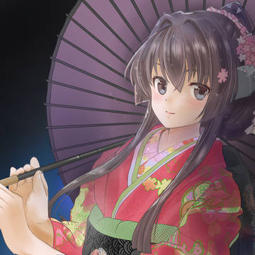 和装の大和さん