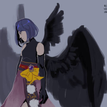 kujou sara sketches