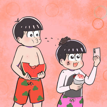 夏　红松