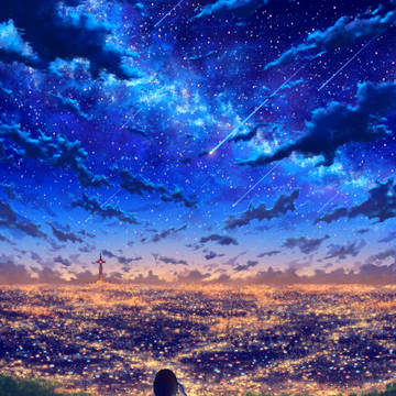 流星の降る日
