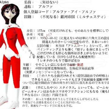 うちのこ設定図