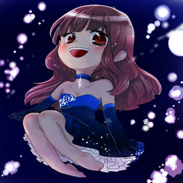 デフォルメな女の子★ドレスー！