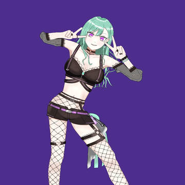 ギャル風ポーズのべに様
