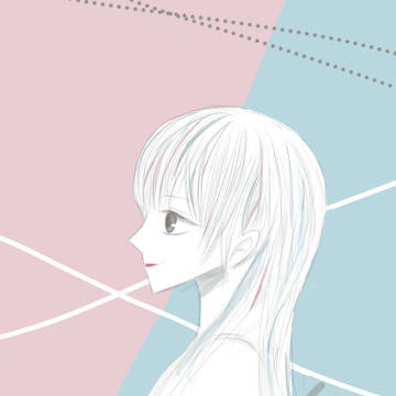 横顔