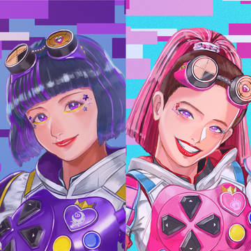 【ビッ友×戦士 キラメキパワーズ！】キラリ&ユヅキ