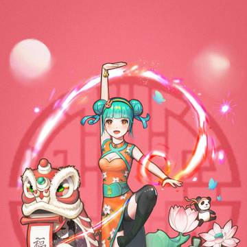 中国风少女  中国風の少女