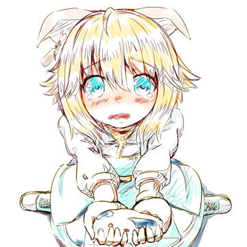skeb練習2/フィリナちゃんラフ