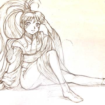 阿知花ちゃん……はだけてますよー