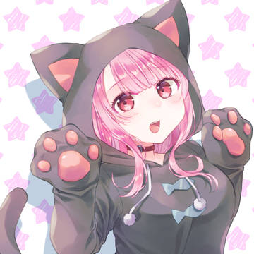 ねこみみパーカー