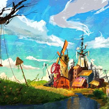 abandoned village
