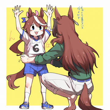 ウマ落書きまとめ4