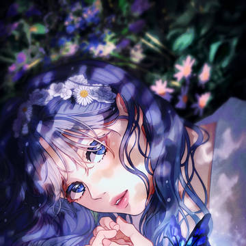 青