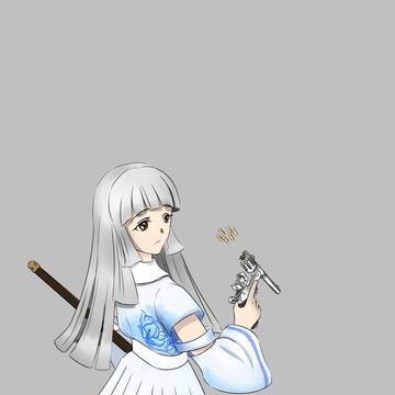 个人游戏《铅雨》女主角人设