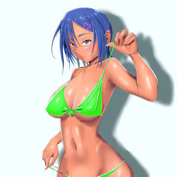 ブラシ塗り