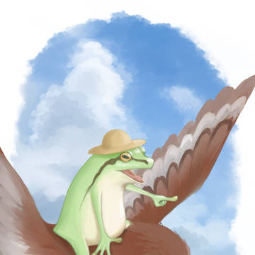 カエルの夏休み