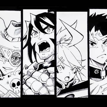 オリジナルのシュネンキャラクター
