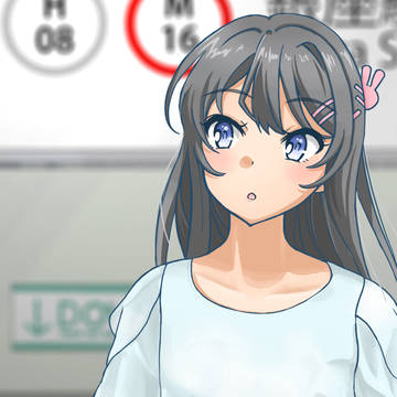 OLの桜島麻衣さん