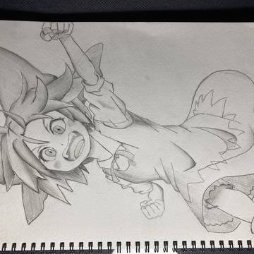 チルノ 模写