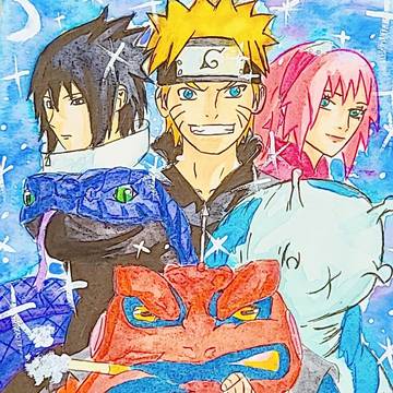 NARUTO　三竦み