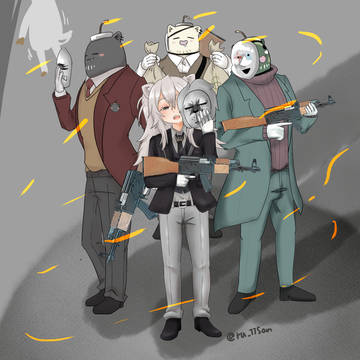 payday2 獅白ぼたん