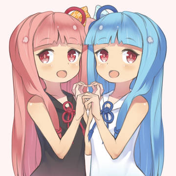 琴葉姉妹を描いてみた