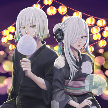 THE_CHASER ルスカスとクロバ　夏祭り