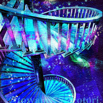 Galaxy stairs