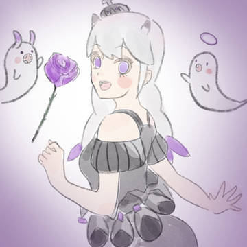 Thalia in purple