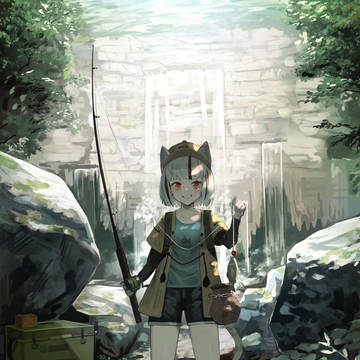 渓流釣り