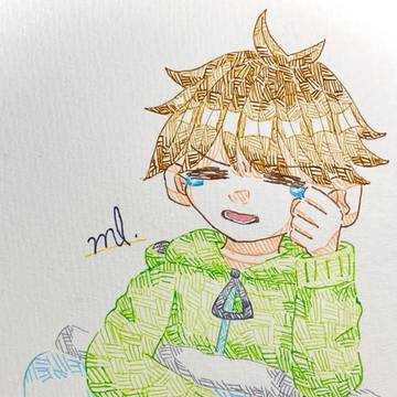 寝癖ひどいかわず