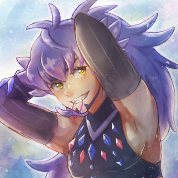 ポニテ結わえてるマジコスのダンデさん