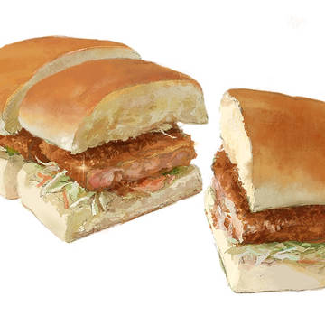 コメダのエビカツパン