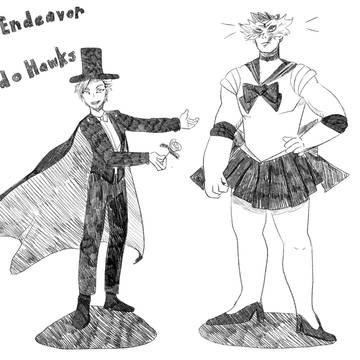Sailor Endeavor x Tuxedo Hawks
