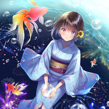 金魚の花火大会