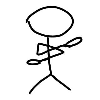 クウガの変身ポーズを描きたかった