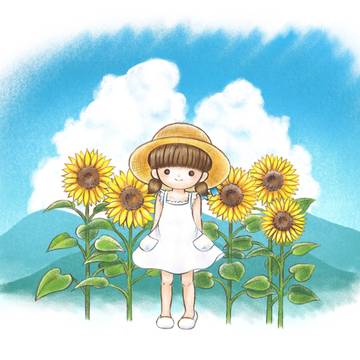 るる　ひまわり
