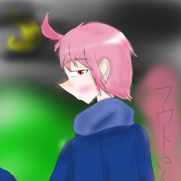 フウトさんと、オリキャラ描きました!